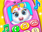Bebek Prenses Unicorn Cep Telefonu